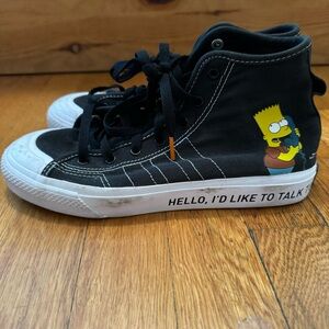 Adidas x The Simpsons High Top Sneakers